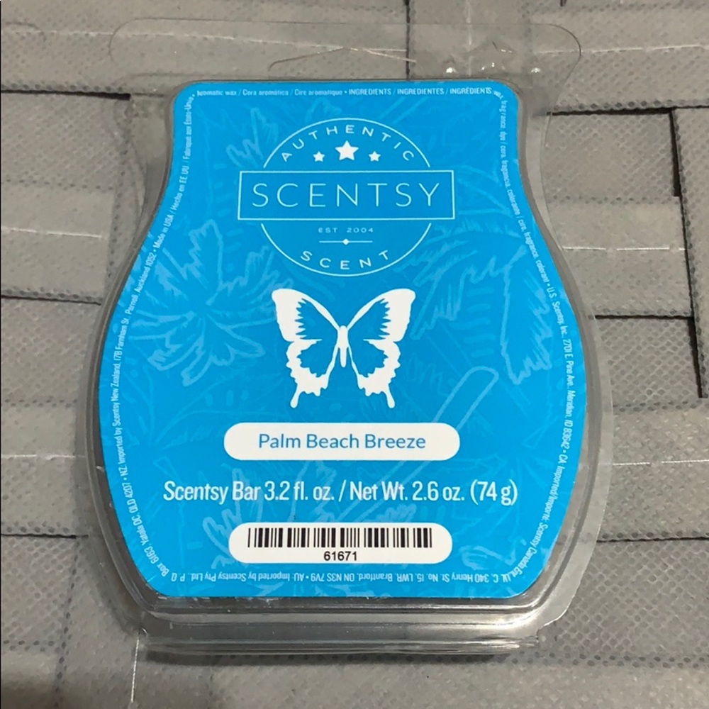 Scentsy Palm Beach Breeze bar